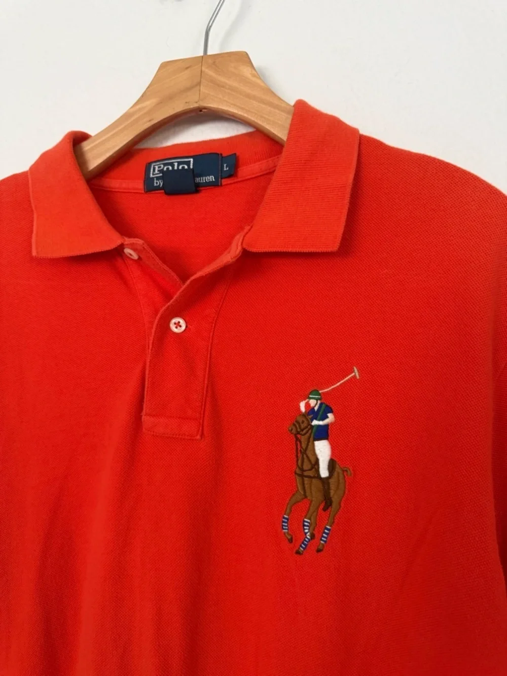 Ralph Lauren vibrant orange